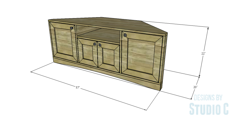 DIY Plans to Build a Rushton Media Stand