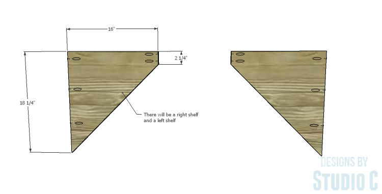 DIY Plans to Build a Rushton Media Stand_Outer Shelves 1