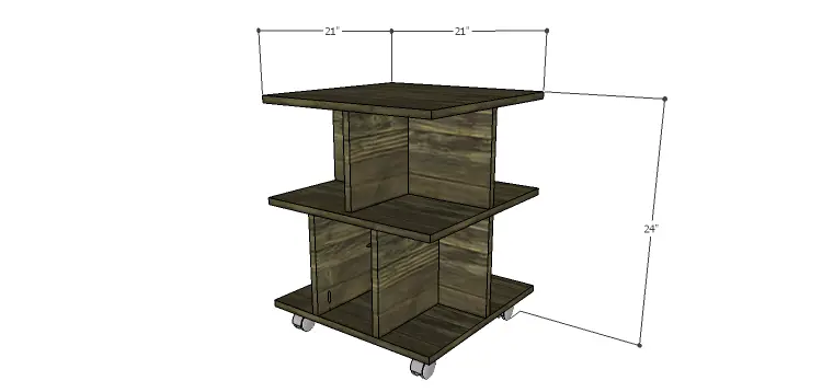 DIY Plans to Build a Warner Storage Shelf
