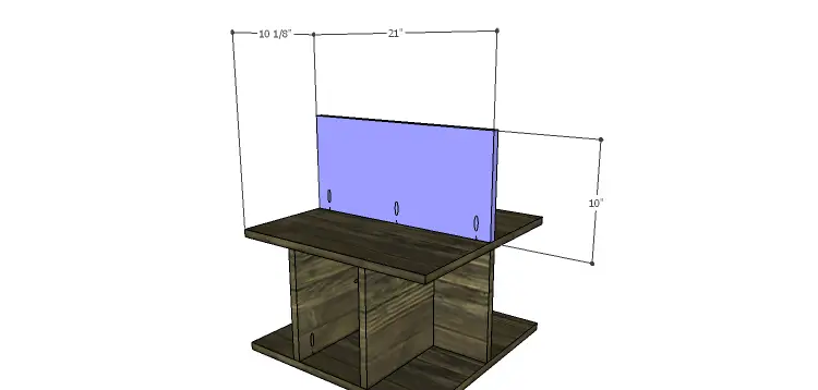 DIY Plans to Build a Warner Storage Shelf_Upper Divider 1
