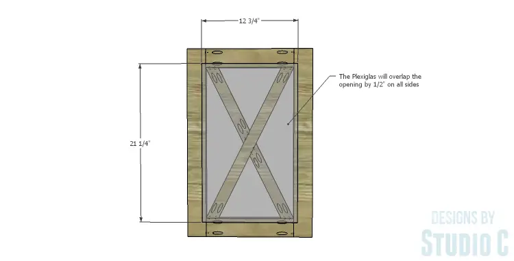 DIY Plans to Build a Myron Sideboard_Door Panel