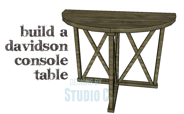 DIY Plans to Build a Davidson Console Table_Copy