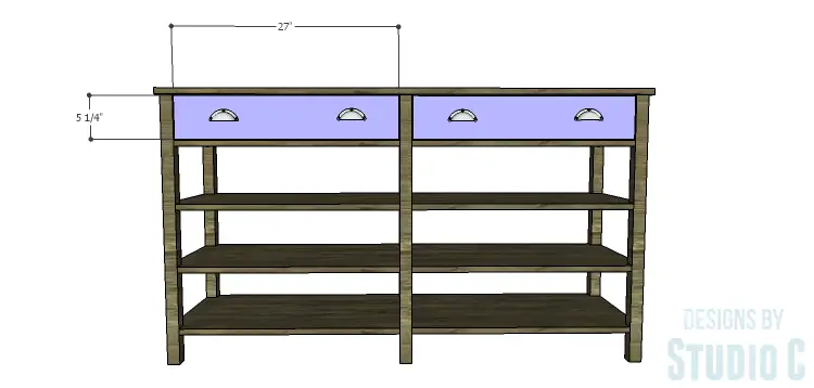 DIY Plans to Build an Auburn Console Table_Drawer Fronts