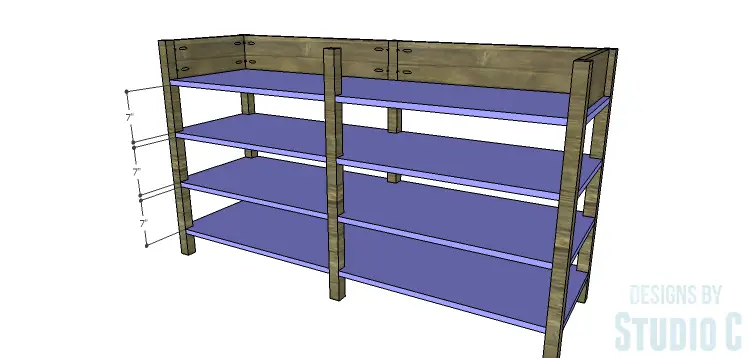 DIY Plans to Build an Auburn Console Table_Shelves 2