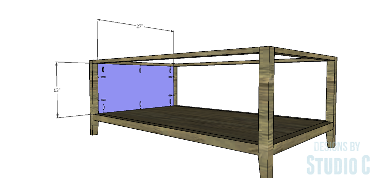 DIY Plans to Build a Drew Cocktail Table_Side