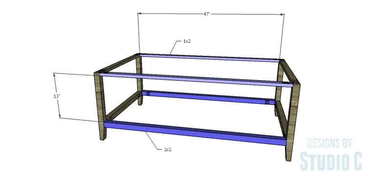 DIY Plans to Build a Drew Cocktail Table_Stretchers