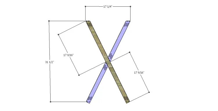 DIY Plans to Build a Davidson Console Table_X 2