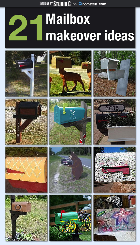 a collection of mailbox upgrades designsbystudioc0212