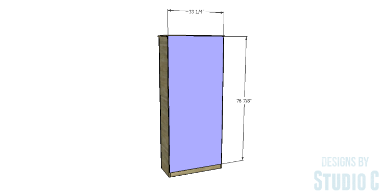 DIY Plans to Build a Bombay Bookcase_Back