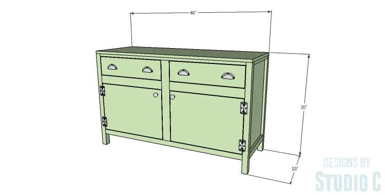 DIY Plans to Build a Trinity Cabinet