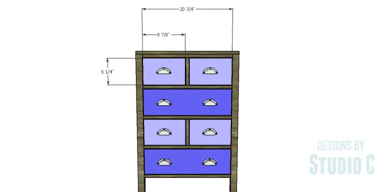 DIY Plans to Build a Matteo Drawer Cabinet_Drawer Fronts