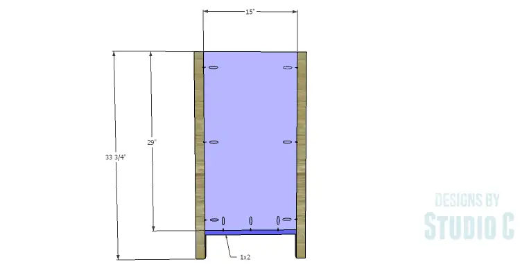 DIY Plans to Build a Matteo Drawer Cabinet_Sides