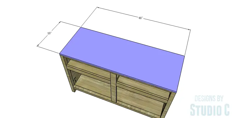 DIY Plans to Build a Trinity Cabinet_Top