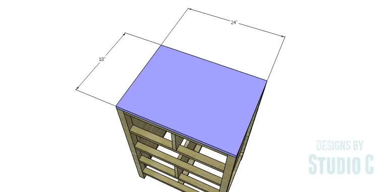 DIY Plans to Build a Matteo Drawer Cabinet_Top