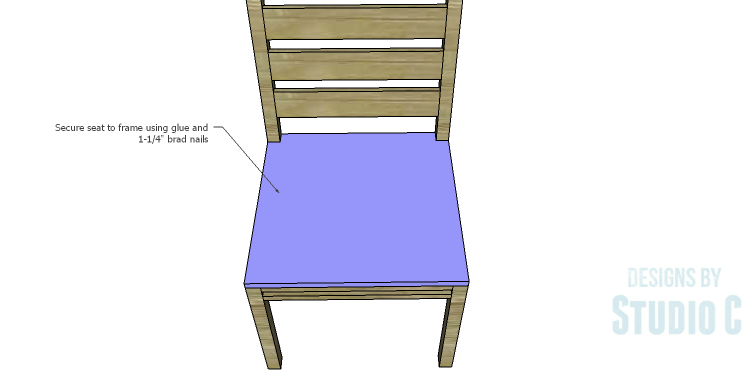 DIY Plans to Build the Holly Dining Chair_Seat 2