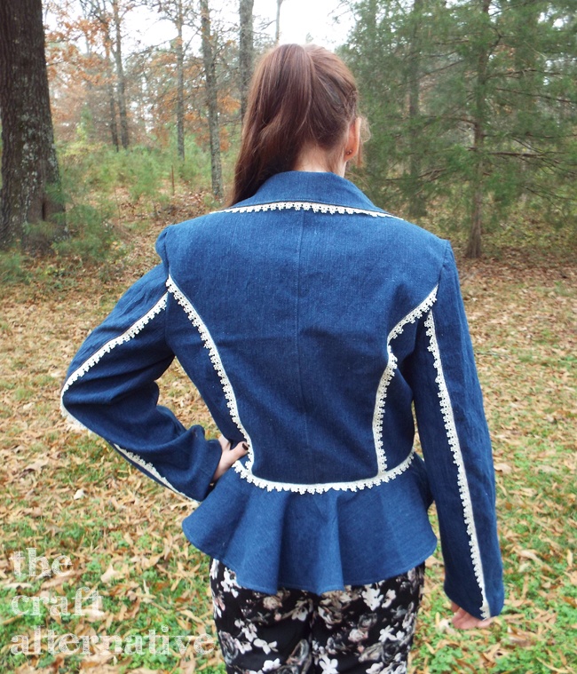 Pyramid Collection Knock Off Jacket Back