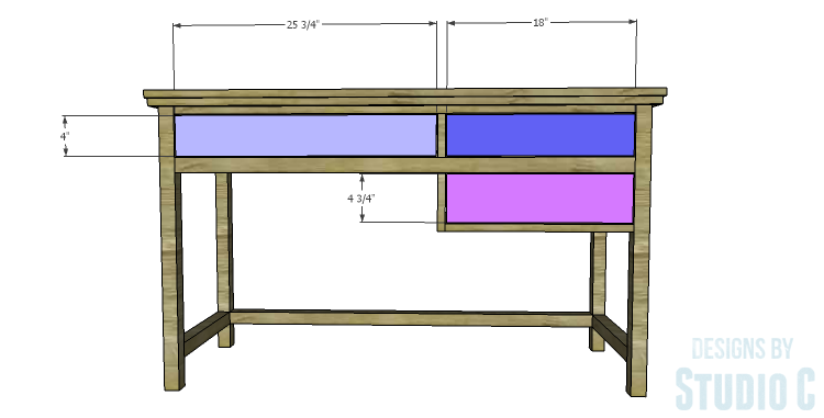 DIY Plans to Build a Mardell Writing Desk_Drawer Fronts