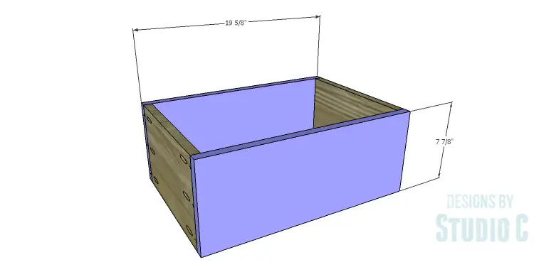 DIY Plans to Build a Huro Industrial Dresser_Large Drawer FB