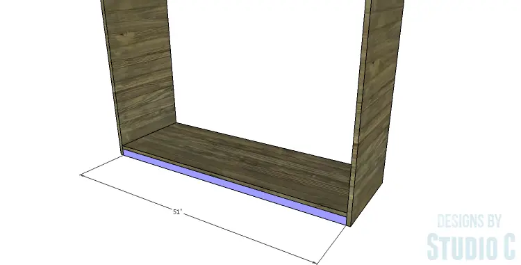 DIY Plans to Build a Providence Dresser_Lower Supports