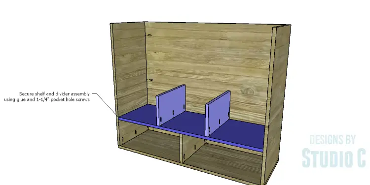 DIY Plans to Build a Huro Industrial Dresser_Shelf & Dividers 1