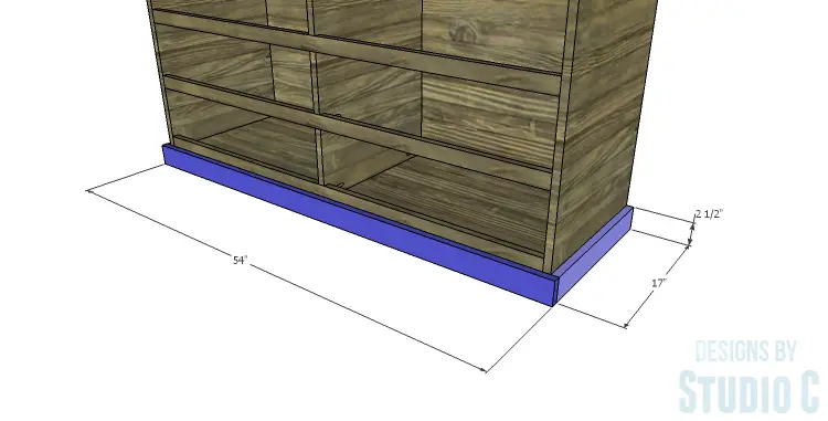 DIY Plans to Build a Providence Dresser_Trim