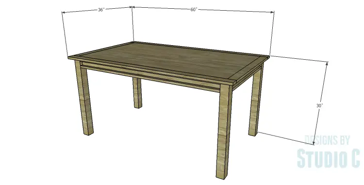 DIY Plans to Build a Holly Dining Table