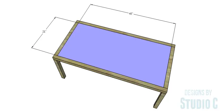 DIY Plans to Build a Simply Classic Coffee Table_Top