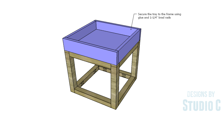 DIY Plans to Build a Tray Side Table_Tray 3