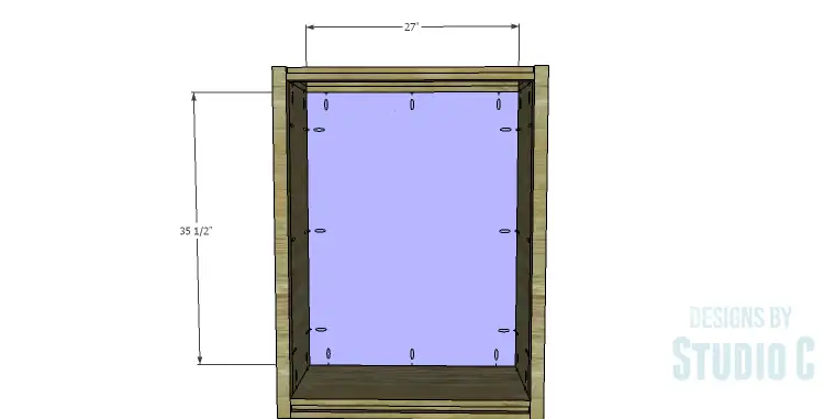 DIY Plans to Build a Holly Bookcase_Back