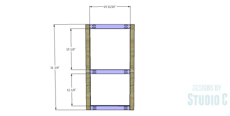 DIY Plans to Build a Frances Buffet_Door Frame