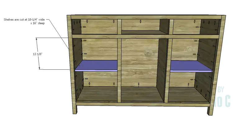 DIY Plans to Build a Doyle Cabinet_Outer Shelves