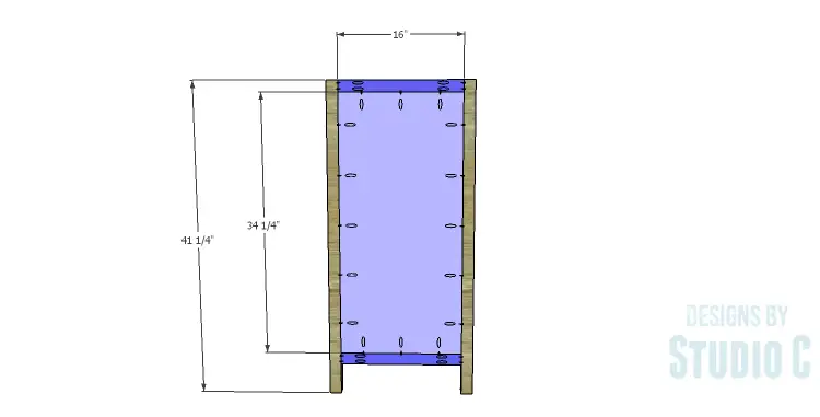 DIY Plans to Build a Doyle Cabinet_Sides