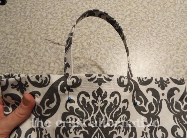 How to Make a Fabric Gift Bag_Strap & Hem