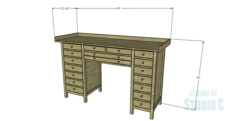 DIY Plans to Build a Jeweler's Desk