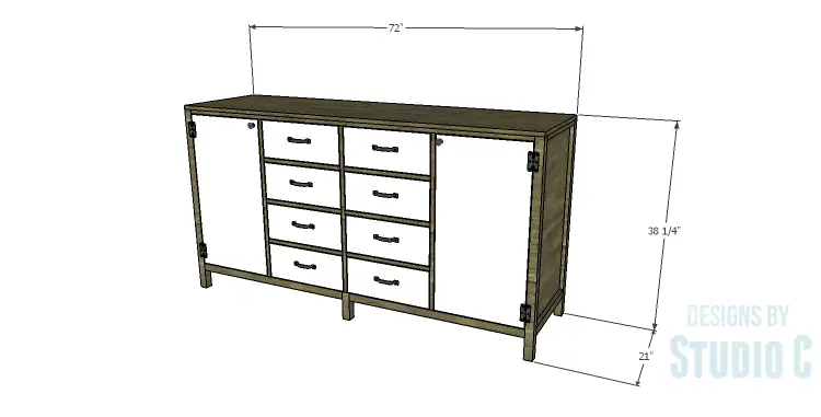 DIY Plans to Build a Monroe Dresser