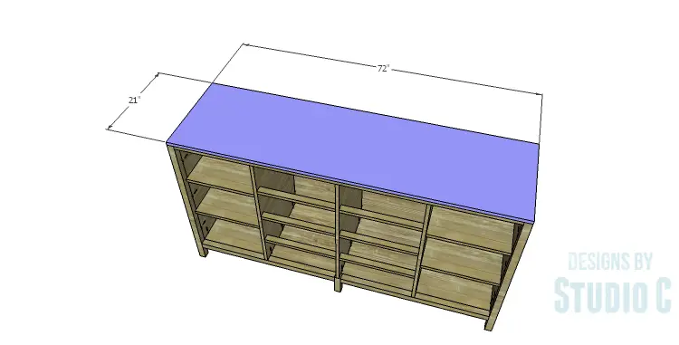DIY Plans to Build a Monroe Dresser_Top