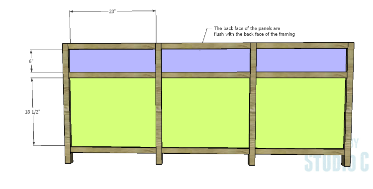 DIY Plans to Build a Carney Media Stand_Back Panels