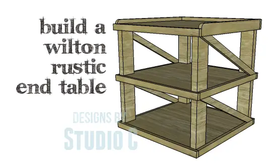 DIY Plans to Build a Wilton Rustic End Table_Copy