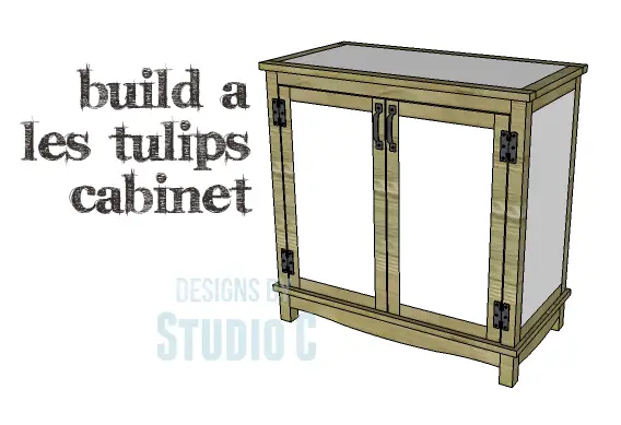 DIY Plans to Build a Les Tulips Cabinet_Copy