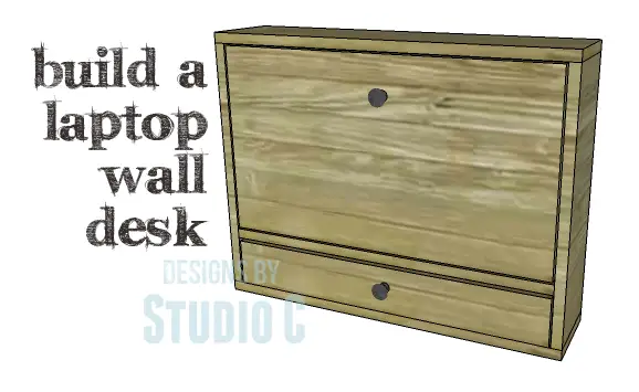 DIY Plans to Build a Laptop Wall Desk_Copy