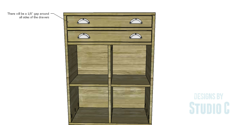 DIY Plans to Build a Leighton Rolling Cabinet_Drawers