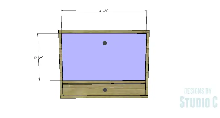 DIY Plans to Build a Laptop Wall Desk_Drop Down Shelf