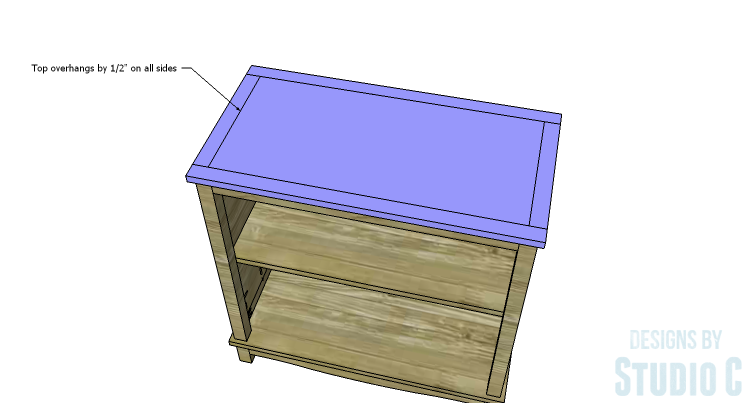 DIY Plans to Build a Les Tulips Cabinet_Top 2