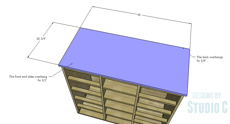 DIY Plans to Build a Hadley Cabinet_Top