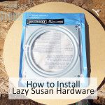 how to install lazy susan hardware