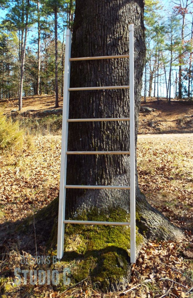 DIY Plans to Build a Decorative Ladder_Finished 3