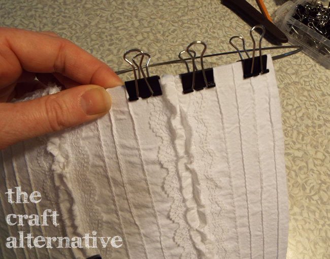 How to Make a Lamp Shade_Clip & Ring