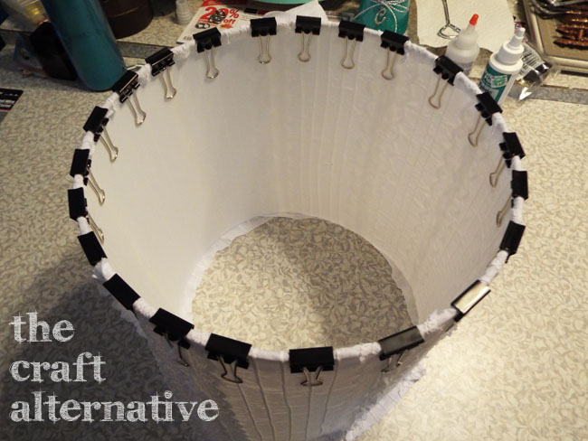 How to Make a Lamp Shade_Clips Bottom