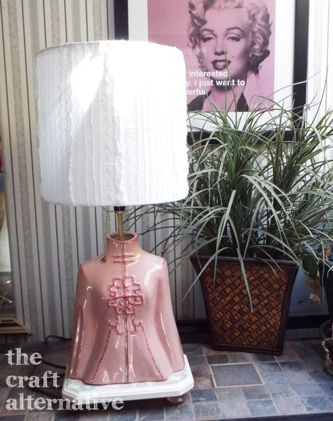 How to Make a Lamp Shade_Finished One