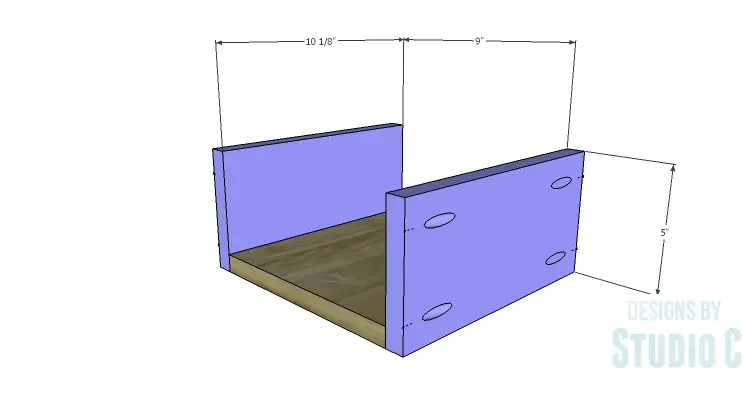 DIY Plans to Build a Nell End Table_Drawer FB